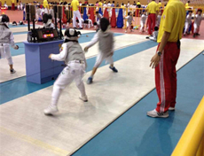 武術(shù)館用膠地板工程案例