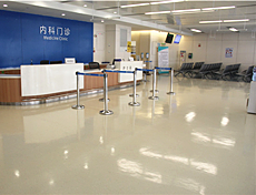 醫(yī)院用pvc塑膠地板工程案例【佛丹醫(yī)院】