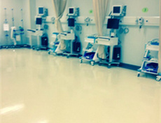 醫院檢驗科PVC塑膠地板案例