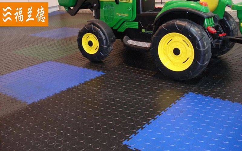 福蘭德維修車間地板，打造無油、耐沖擊、承重耐磨的多色個性化工業地面！