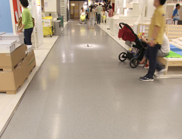 商業(yè)場所地板的要求解決方案